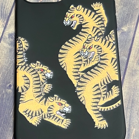 5for$10 Angry Tigers iPhone 13 Pro Max Phone case Protective case Matte Black - Picture 2 of 3